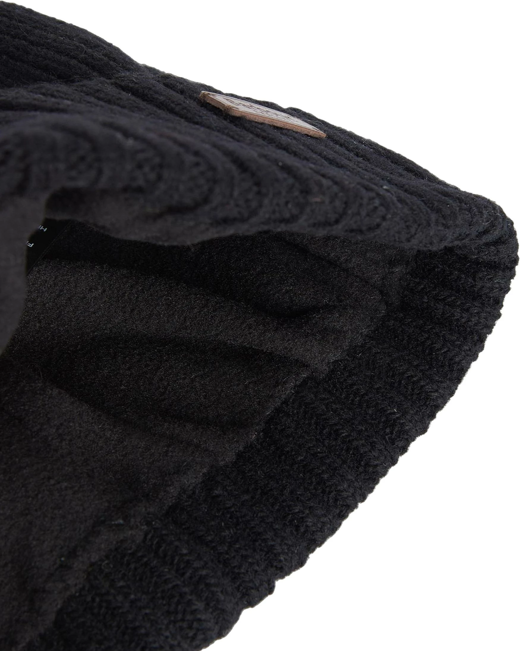 Kapelë beanie për meshkuj Barbour Carlton Beanie MHA0449, e zezë