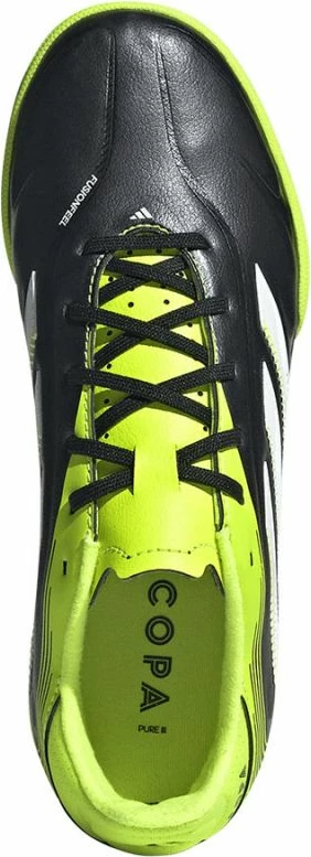 Atlete futbolli për fëmijë adidas, të zeza dhe të gjelbra [Madhësia: 37 1/3]