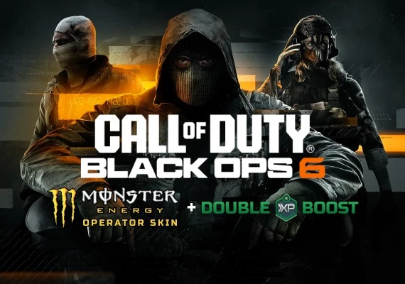 Call of Duty: Black Ops 6 - Monster Energy Operator Skin + 15 Min Double XP DLC Cold Trail Edition EN Global