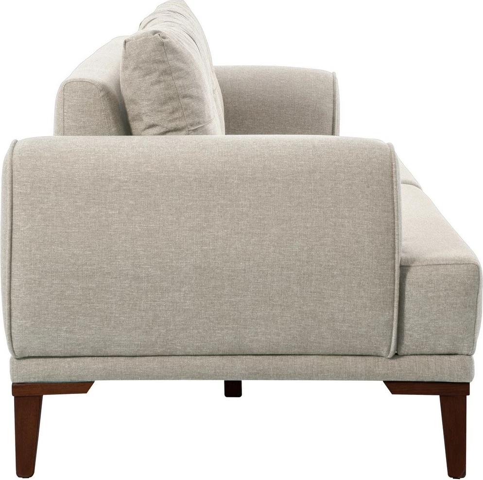 Divan treshe Atelier del Sofa, Vina 3, krem, dru arre