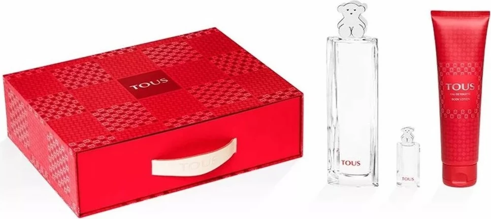 Set Eau de Toilette për femra Tous Woman, 90ml + 4.5ml + 150ml