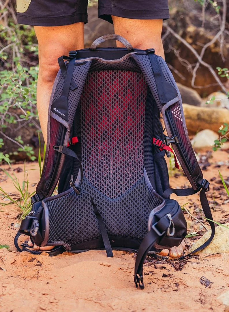 Çantë shpine Gregory Zulu 25 LT për trekking, Volcanic black