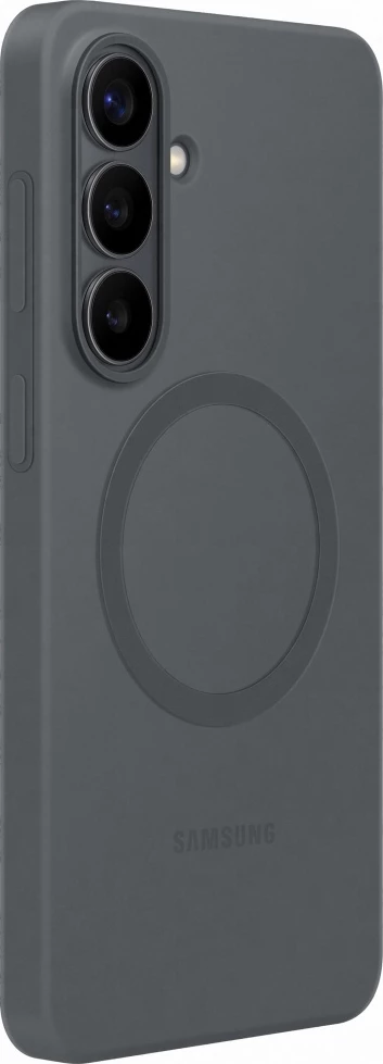 Mbështjellës silikoni magnetik Samsung EF-ES946CBE për Samsung Galaxy S26 Plus 5G, i zi, 1 copë