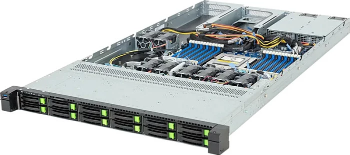 Server barebone Gigabyte R163-ZG2-AAJ2, Rack 1U, Socket SP5