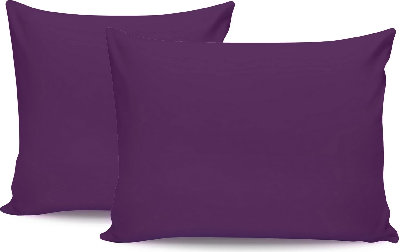 Set këllëfësh jastëku (2 copë), ngjyrë e purpurt, L'essentiel, 50x80cm