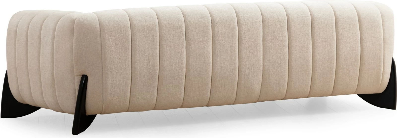 Divan treshe Sandreo, ngjyrë e bardhë, Atelier del Sofa