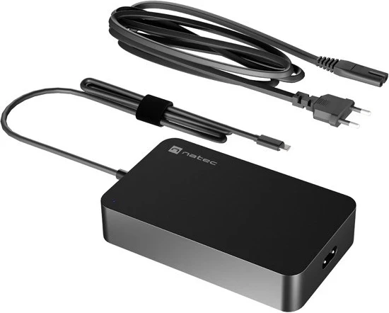 Karikues NATEC, USB-C 90W, i zi
