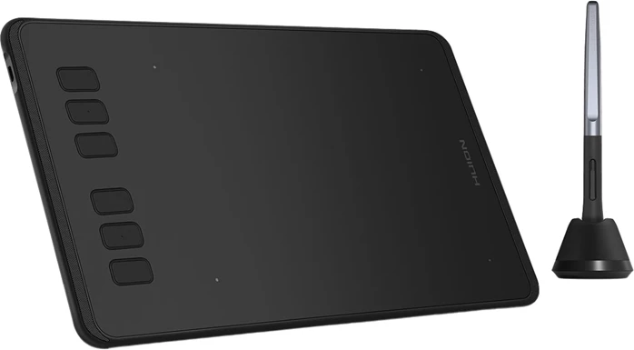 Tablet grafik Huion H640P, 6.3x3.9 inç, 8192 nivele presioni, i zi