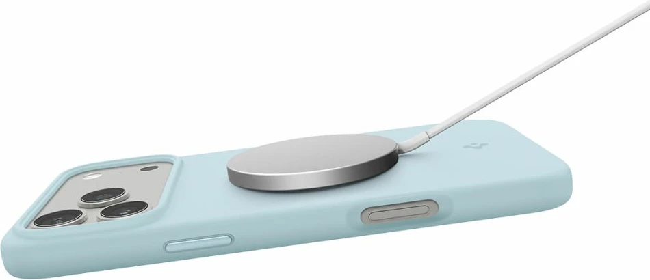 Mbështjellës Spigen Silicone Fit MagSafe për iPhone 17 Pro Max, Blu