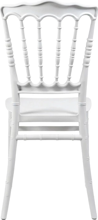 Karrige Napoleon PP e bardhë, 38.5x46.5x89cm