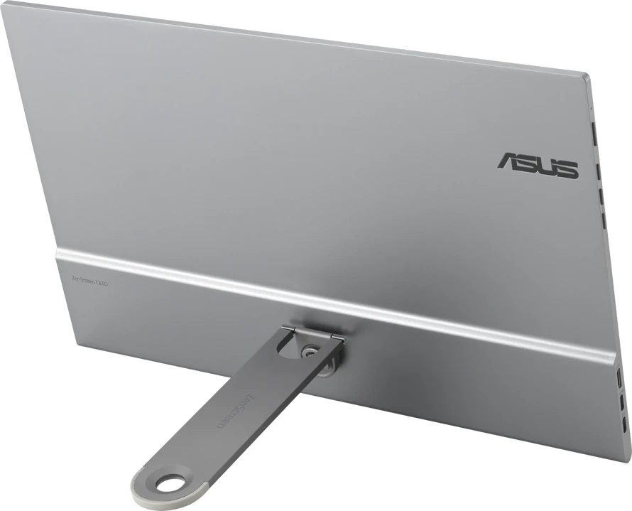 Monitor portativ ASUS ZenScreen OLED MQ16AHE 16\" FHD OLED 100% DCI-P3 HDR10 USB-C Mini HDMI gri