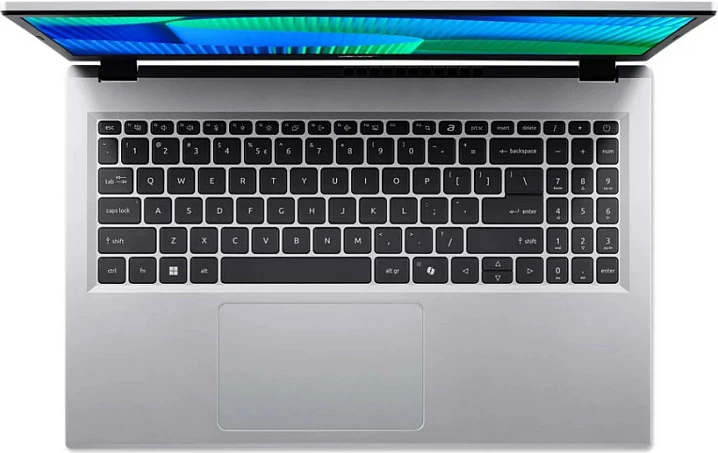 Laptop Acer Extensa 15 EX215-57-50XB, i5-120U, 16GB RAM, 512GB SSD, Windows 11 Pro, tastierë AZERTY frëngjisht, argjend