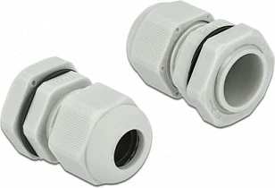 Glande kablli DeLOCK PG11, IP68, për kabllo 10 mm, 10 copë, gri