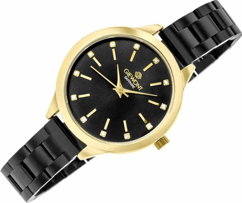 Orë dore femrash Giewont GW2720-B4, gold black, set