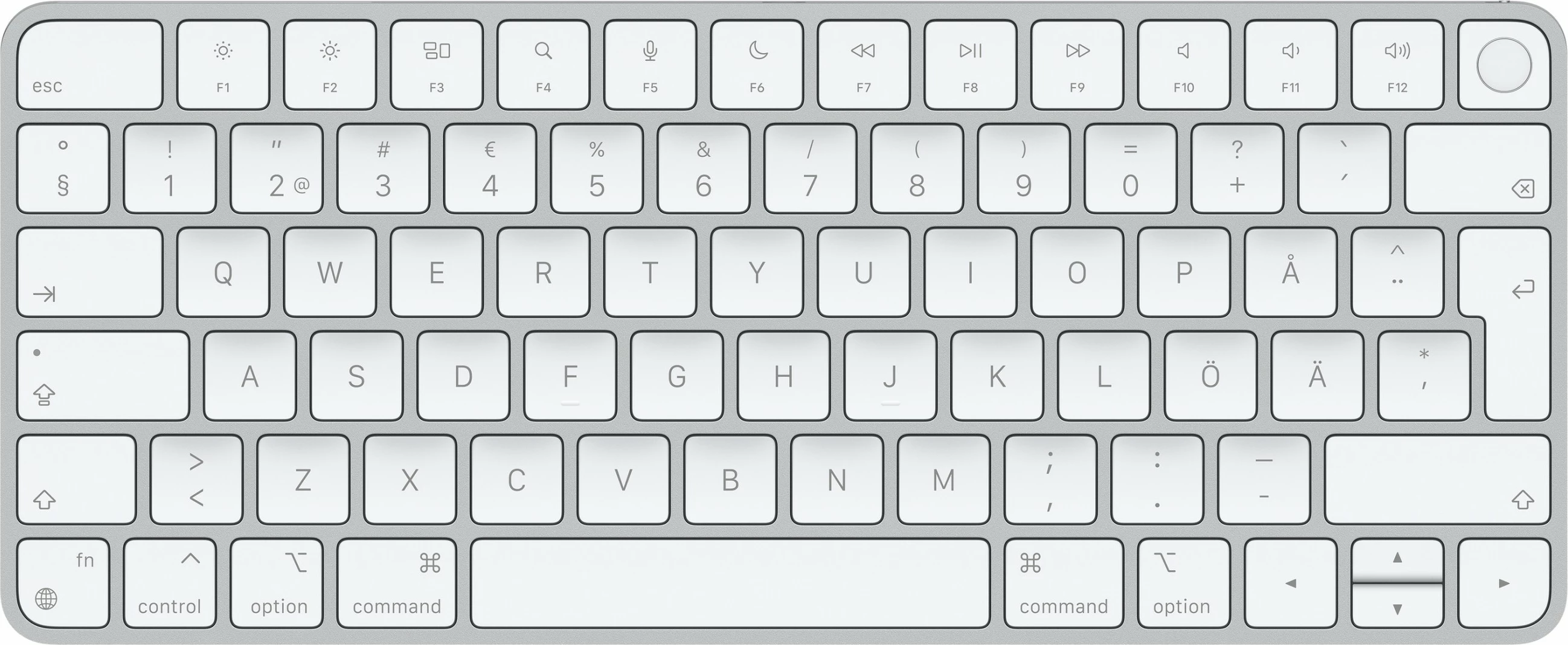 Apple Magic Keyboard (2024), Swedish