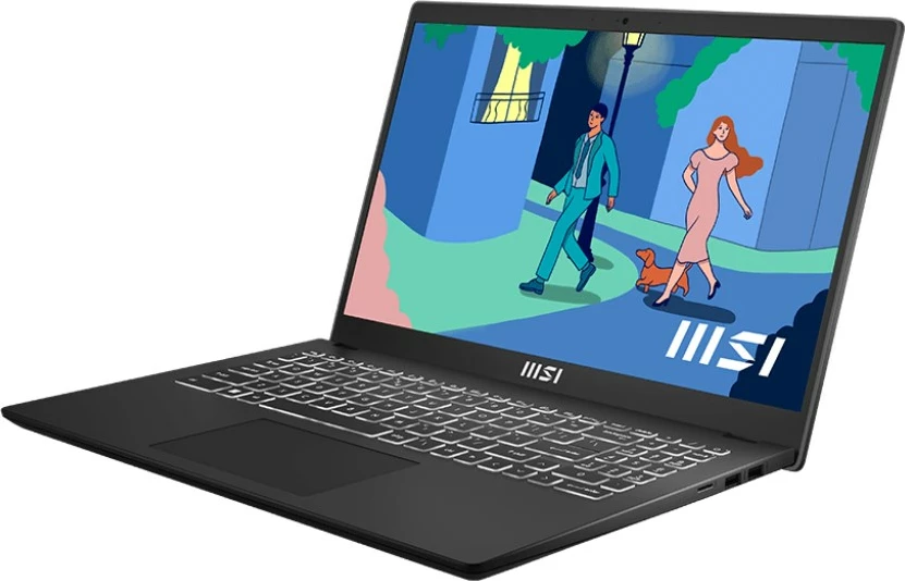 Laptop MSI Modern 15 B13M-1086PL, 15.6", Intel Core i7-1355U, 16 GB RAM, 512 GB SSD, Windows 11, Zi