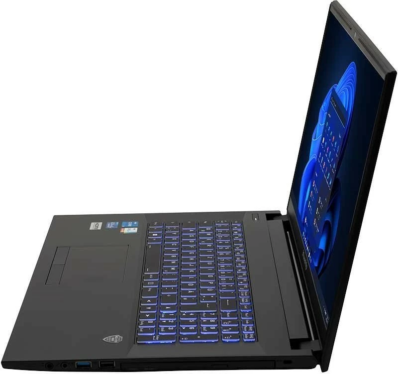 Kompjuter portativ bluechip TRAVELline B17W27, i5-1335U, 16GB RAM, 500GB SSD, 17.3 inç, Windows 11 Pro, e zezë