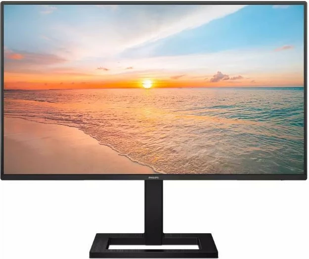 Monitor Philips 24E1N1300AE, 23.8", IPS, 100Hz, Full HD, USB-C, HDMI, Altaparlantë, Zi