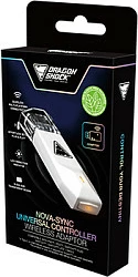 Adapter konvertues kontrollori DragonShock Nova Sync, USB, pa kabllo, për Switch/PS4/PS5/Xbox/PC, i bardhë