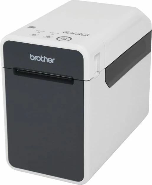 Printer etiketash Brother TD-2130N, i zi/gri