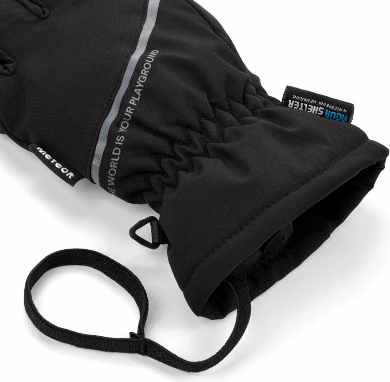 Doreza dimri Meteor, unisex, të zeza