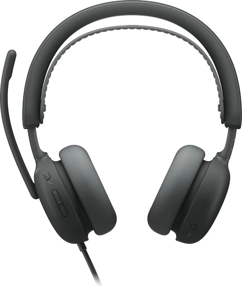 Kufje me mikrofon Logitech Zone Wired 2 for Business, USB-C/USB-A, grafit
