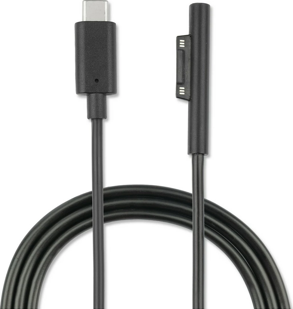 Kabllo karikimi 4smarts Microsoft Surface Connect në USB Tip-C 1m e zezë