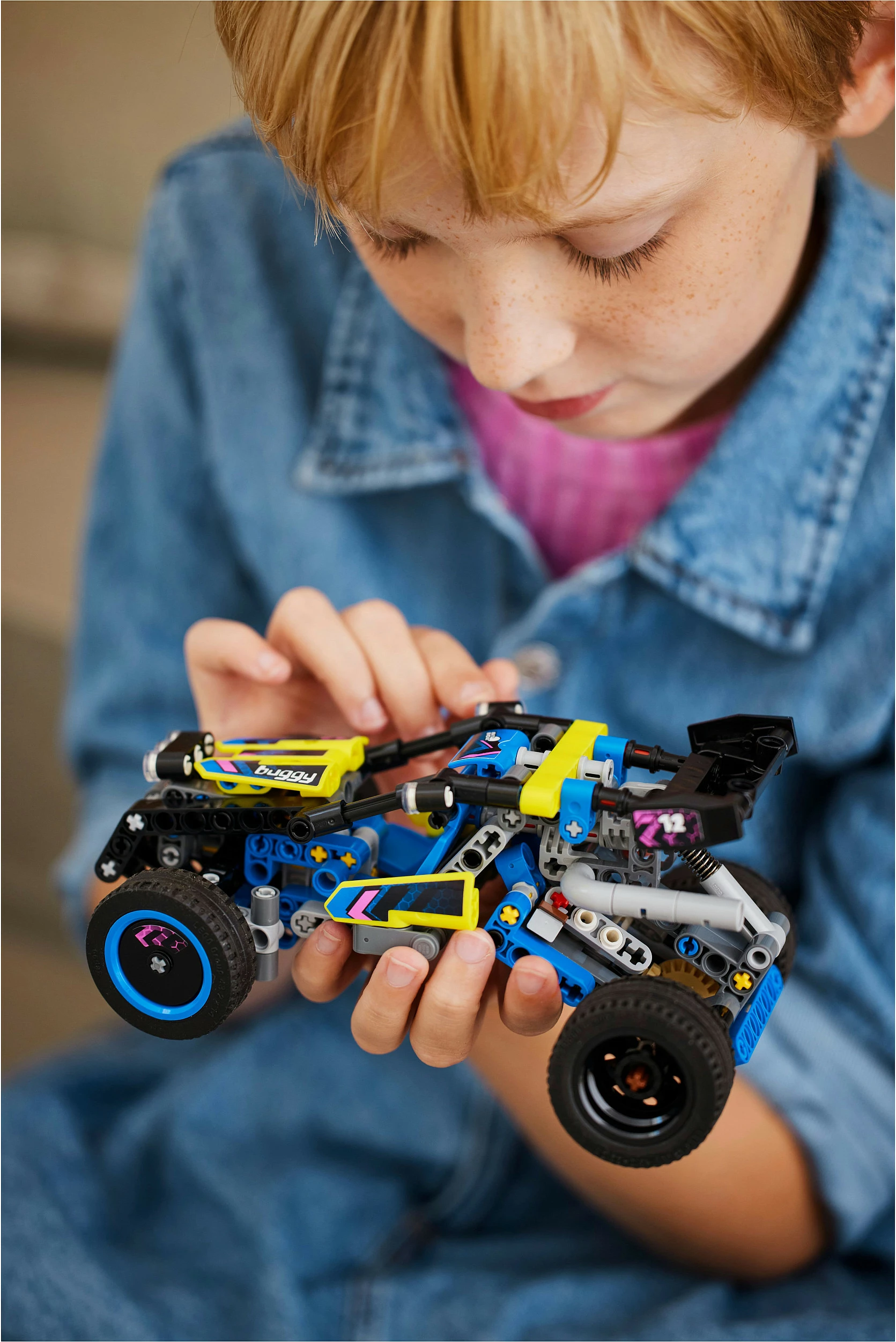 Set ndërtimi LEGO Technic 42164 Offroad Rennbuggy, 219 pjesë, multikolor