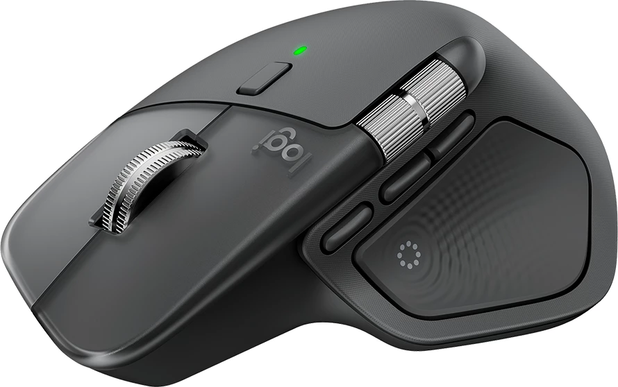 Maus Logitech MX Master 4 for Business EMEA28i-935 8000 DPI Wireless Bluetooth/2.4GHz, Graphite
