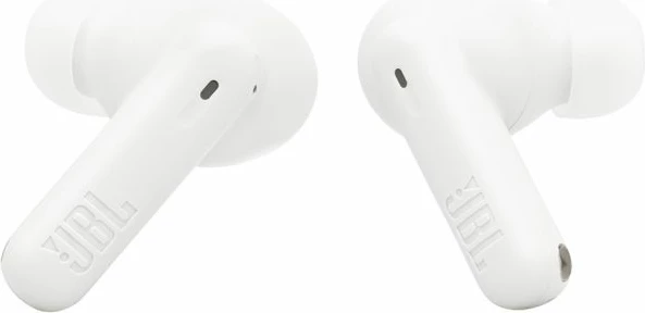 Kufje JBL Wave Beam 2, True Wireless, ANC, Bluetooth 5.3, 40 orë bateri, 4 mikrofona, IP54, me kasë karikimi, e bardhë