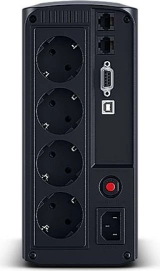 UPS CyberPower VP700ELCD 700VA Schuko me LCD, USB 2.0, e zezë