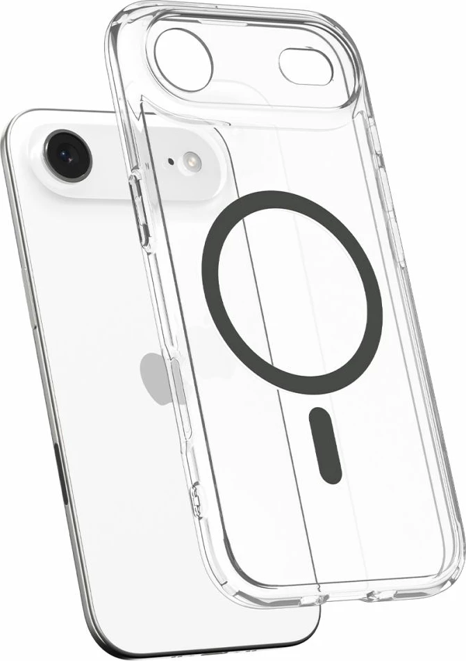 Mbështjellës Spigen Ultra Hybrid MagSafe për iPhone 17 Air, Transparent Gri