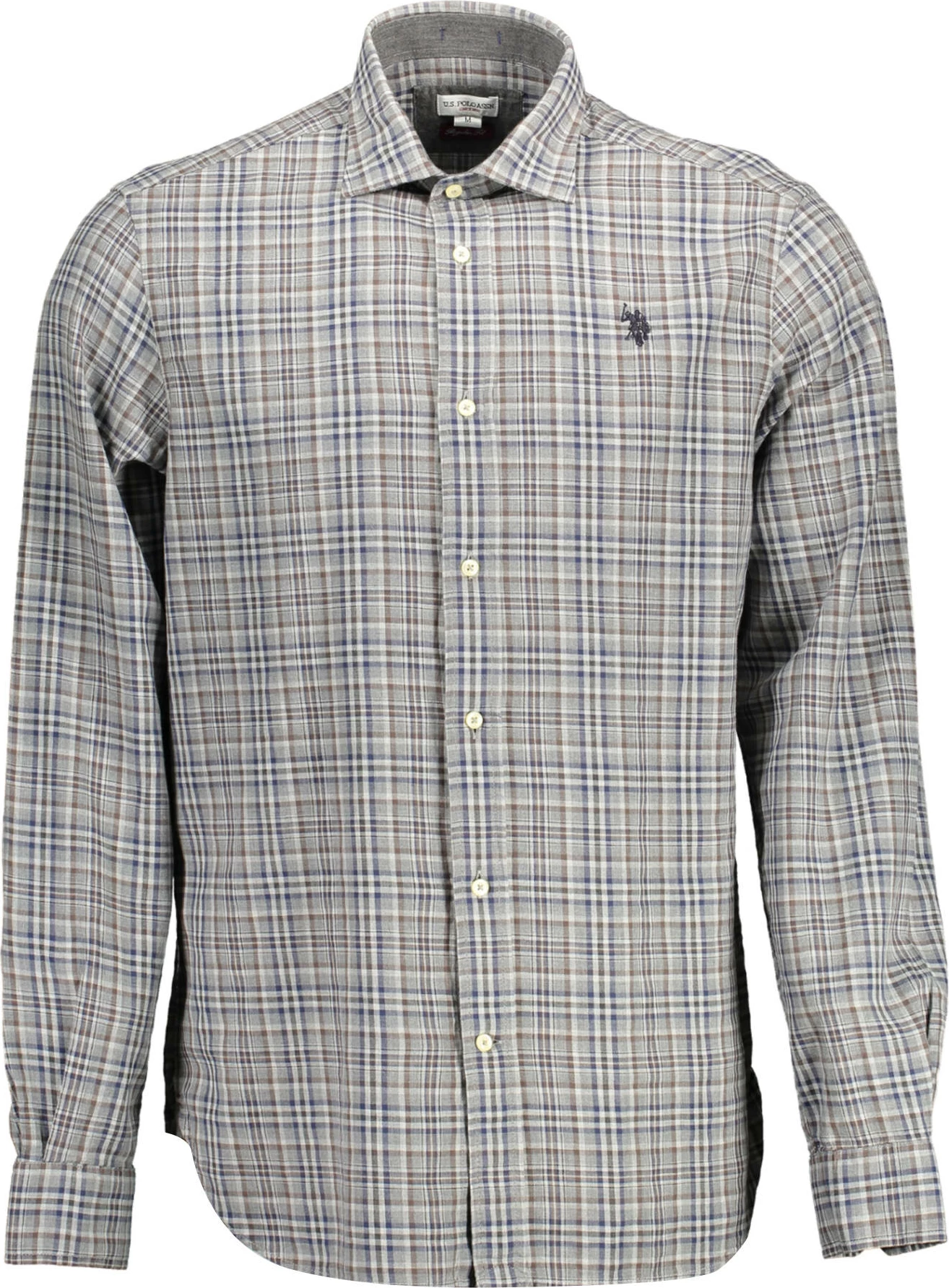 Këmishë për meshkuj US Polo, gri [Madhësia: XL]