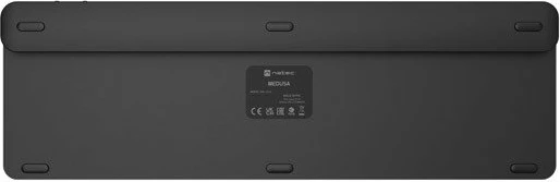 Tastierë wireless Natec Medusa NKL-2316, layout US, Bluetooth 5.1/2.4GHz, bateri 500mAh, e zezë