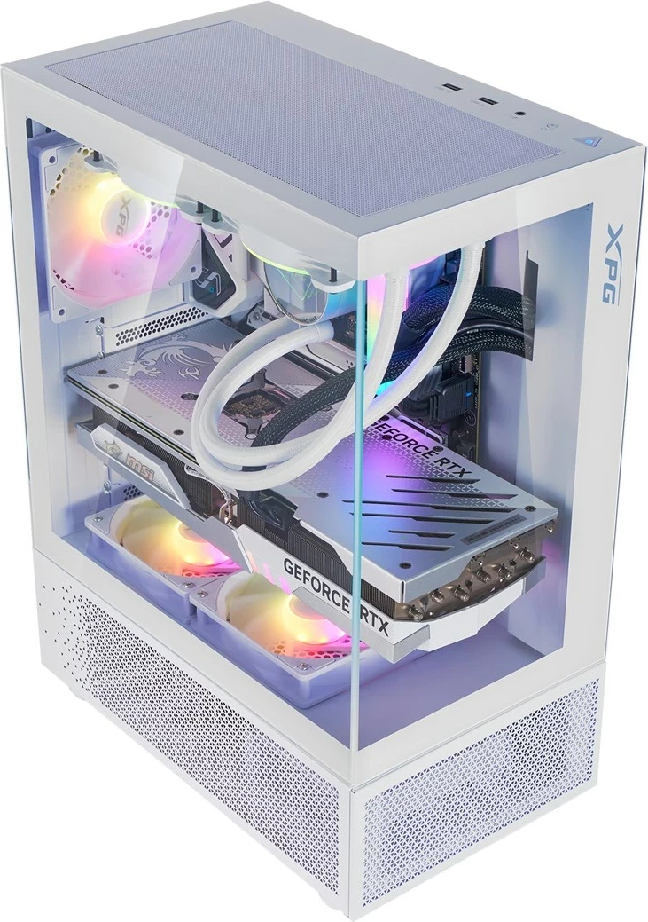 Kasë XPG INVADER X MINI KOMPAKTES MID-TOWER, Bardhë