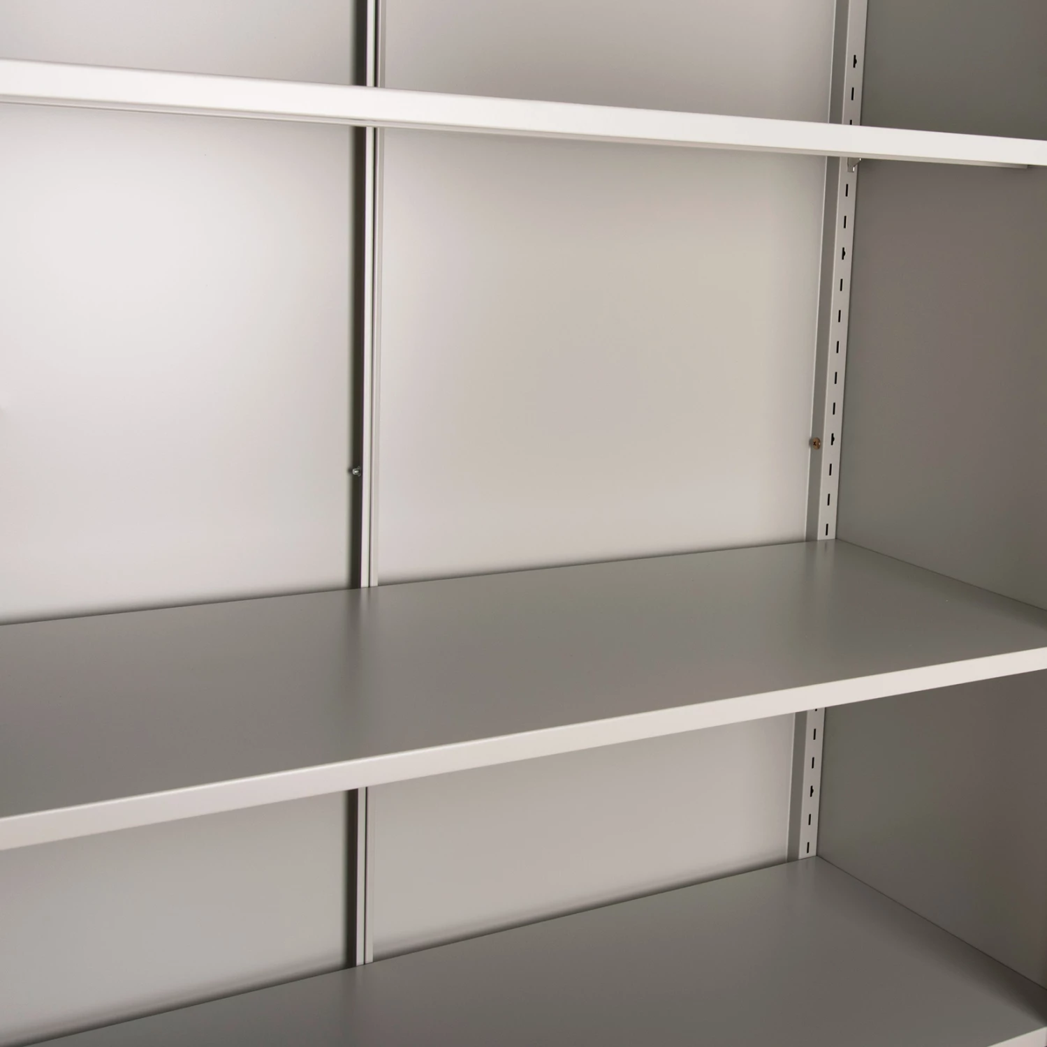 Dollap metalik DURON FH5959.11 2-dyer me 5 hapësira ruajtjeje ngjyrë gri e lehtë 90x40x180H cm