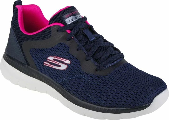 Atlete femra Skechers, navy blue