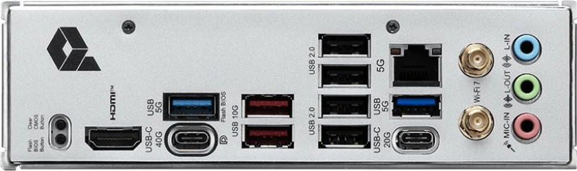 Pllakë amë MSI PRO X870E-P WIFI, Socket AM5, ATX, DDR5, Wi-Fi 7, Argjendtë