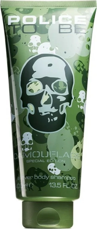 Shampon për trup dhe flokë Police To Be Camouflage për meshkuj 100ml
