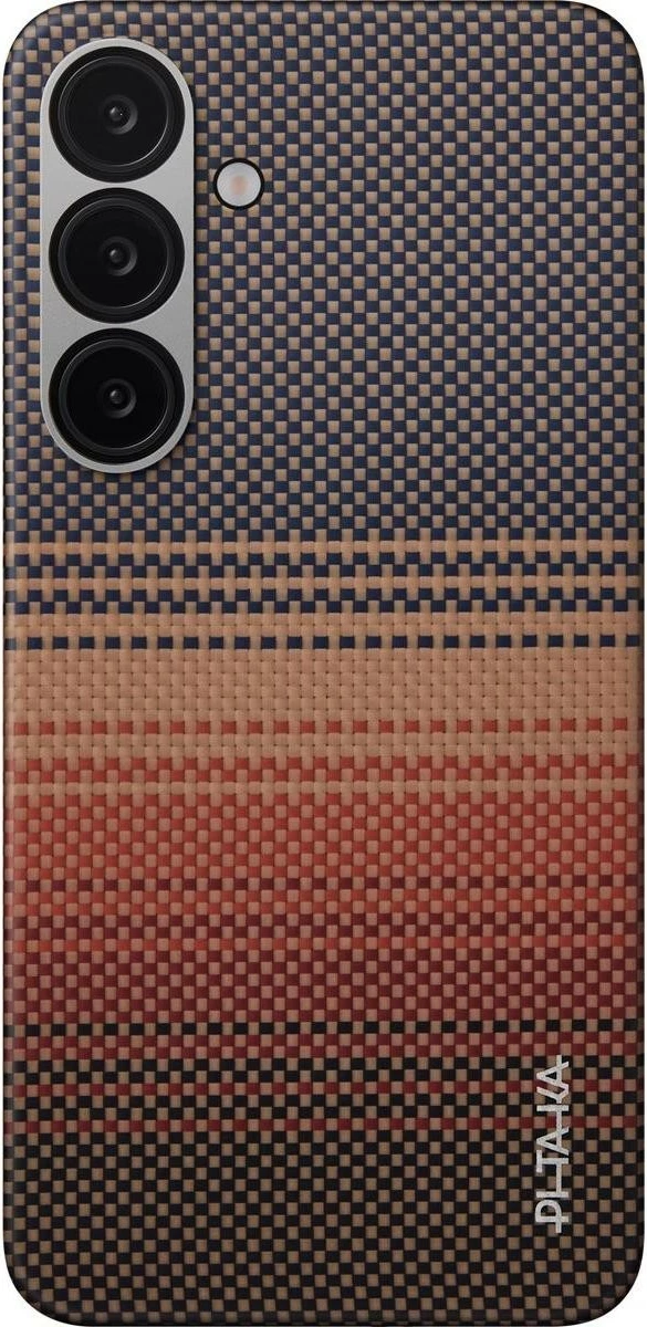 Mbështjellës Pitaka Tactile Woven Case për Samsung Galaxy S25, fibër aramidi, kompatibil MagSafe, shumëngjyrësh 5