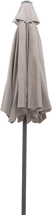 Çadër profesionale Nagida një pjesë rrjetë alumini Φ3m gri bezhë-antracit