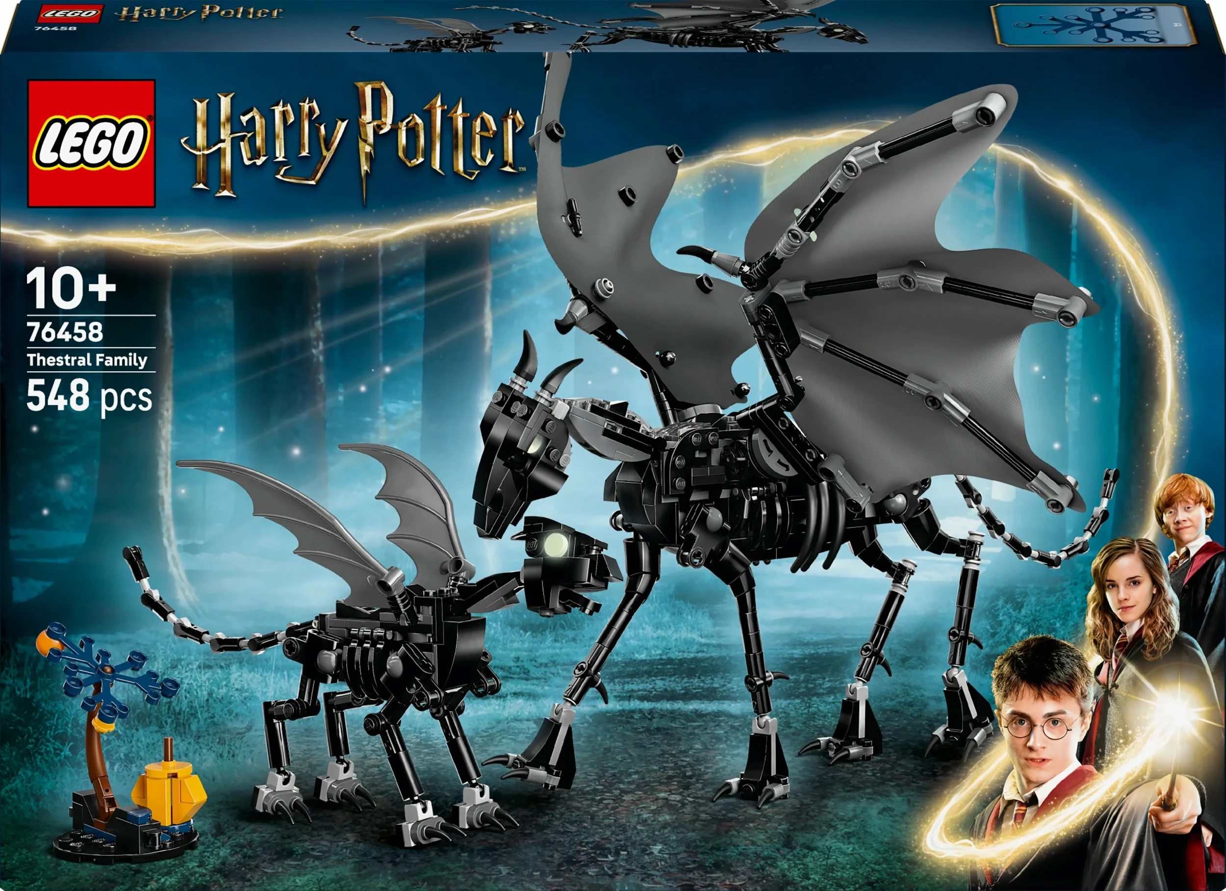 Set LEGO Harry Potter Thestral Family 76458, 548 copë