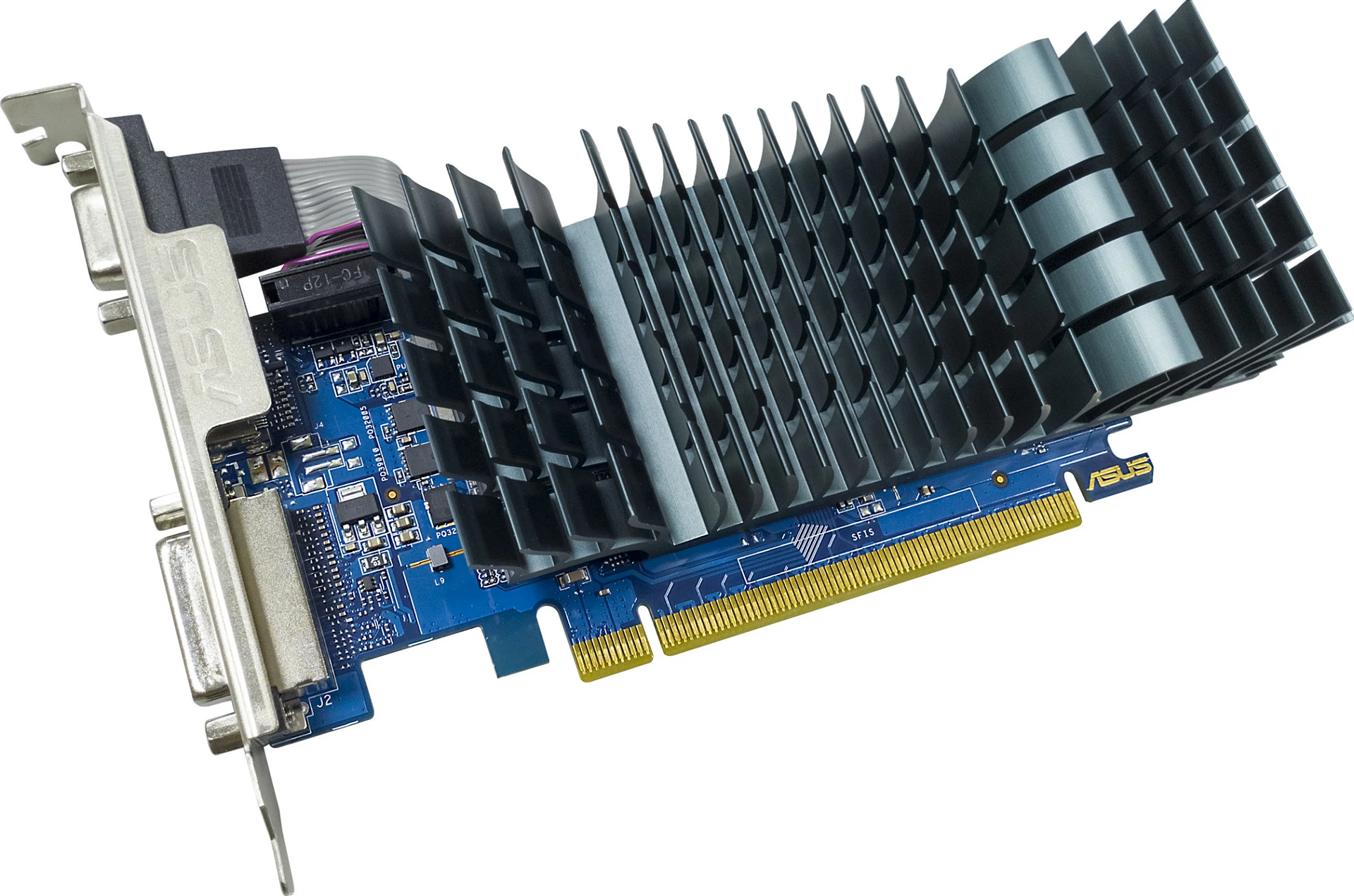 Kartelë grafike ASUS GeForce GT 710, 2 GB, GDDR5, PCI Express 2.0, e zezë/blu