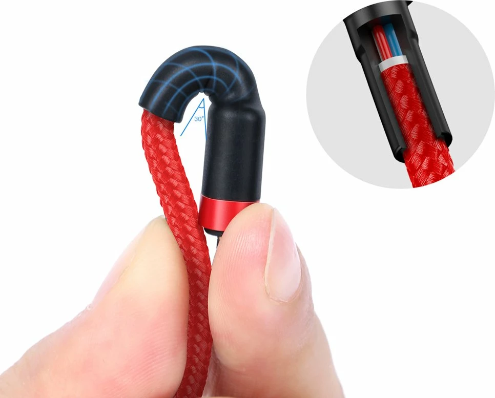 Kabllo USB-C në USB-C Baseus CATKLF-GG1, 1m, 60W, E zezë/Gri