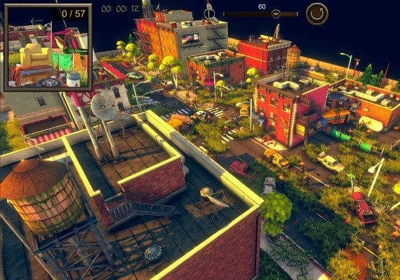 Hidden Post-Apocalyptic Top-Down 3D Global