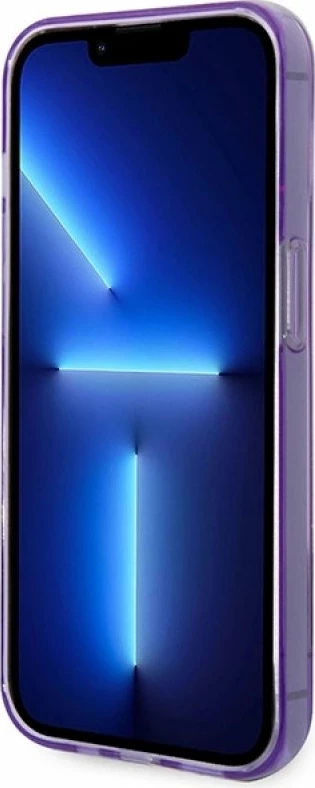 Mbrojtëse telefoni Guess Translucent për iPhone 14 Pro Max, vjollcë