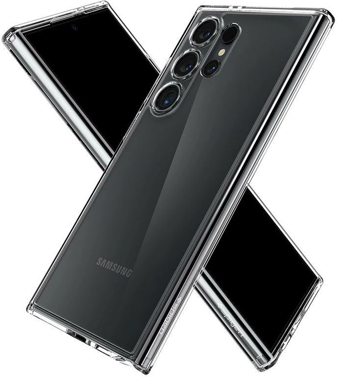 Mbështjellës Spigen Ultra Hybrid për Samsung Galaxy S24 Ultra, Transparent