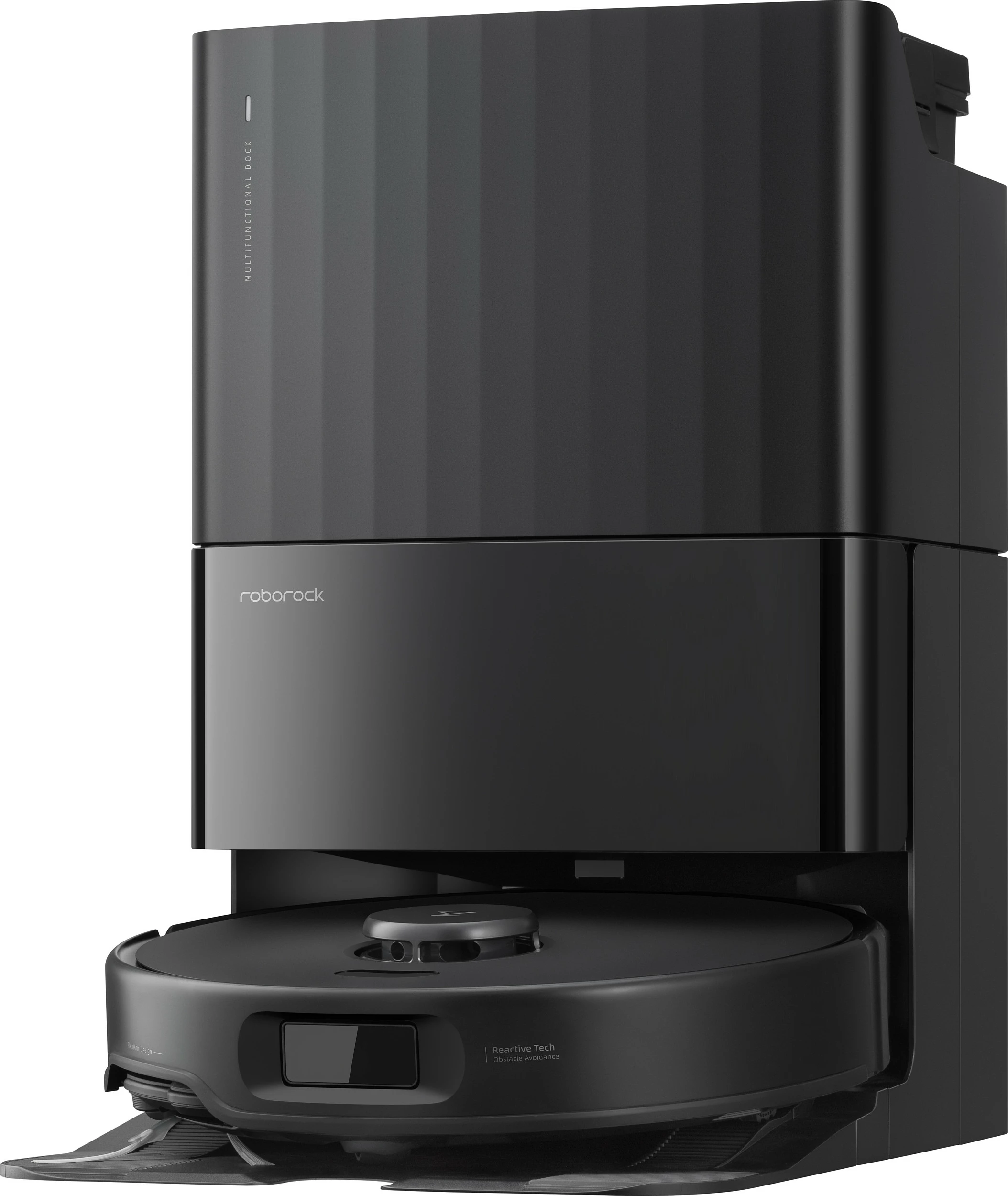 Robot fshesë Roborock Qrevo 5AE, 12000 Pa, LiDAR, stacion multifunksional, e zezë