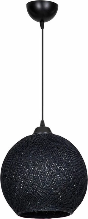 Dritë tavani Leshia Ε27, ngjyrë e zezë, D26x26cm