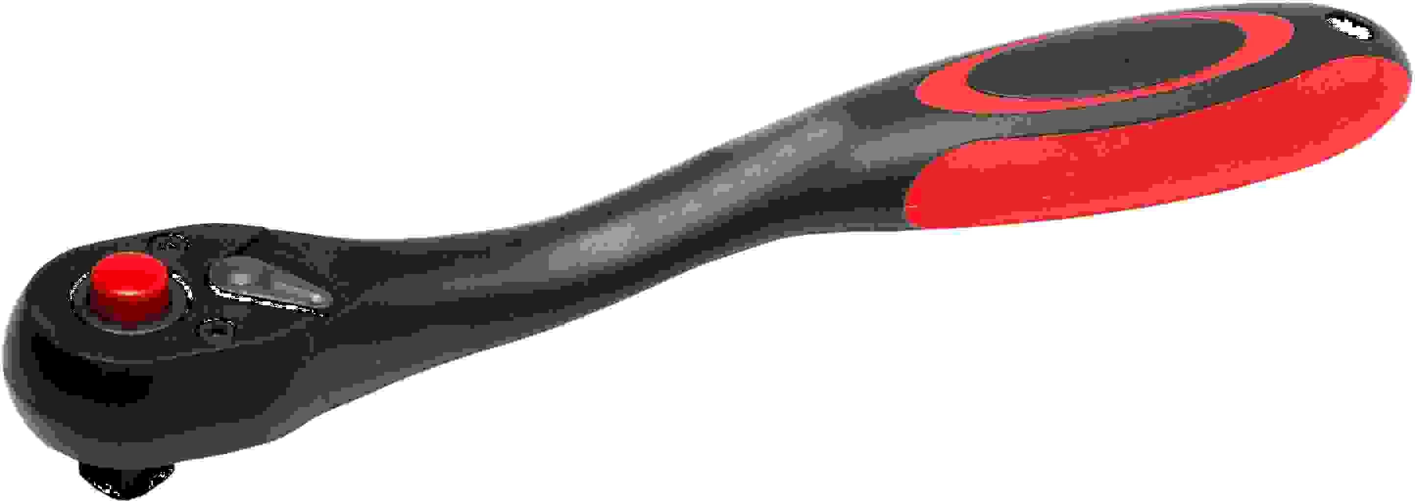 Çelës rragllë PROLINE 18695 1/2\" 257 mm, zi/kuqe